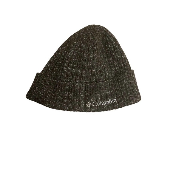 Columbia Other - Unisex Columbia Park Rapids ONE SIZE Beanie Cap Brown w/White Hat